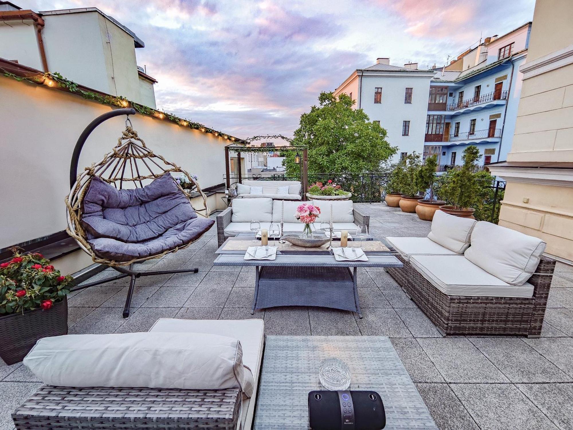 Villa Unique Location With Hot-Tub, Terrace And Garden Praga Esterno foto